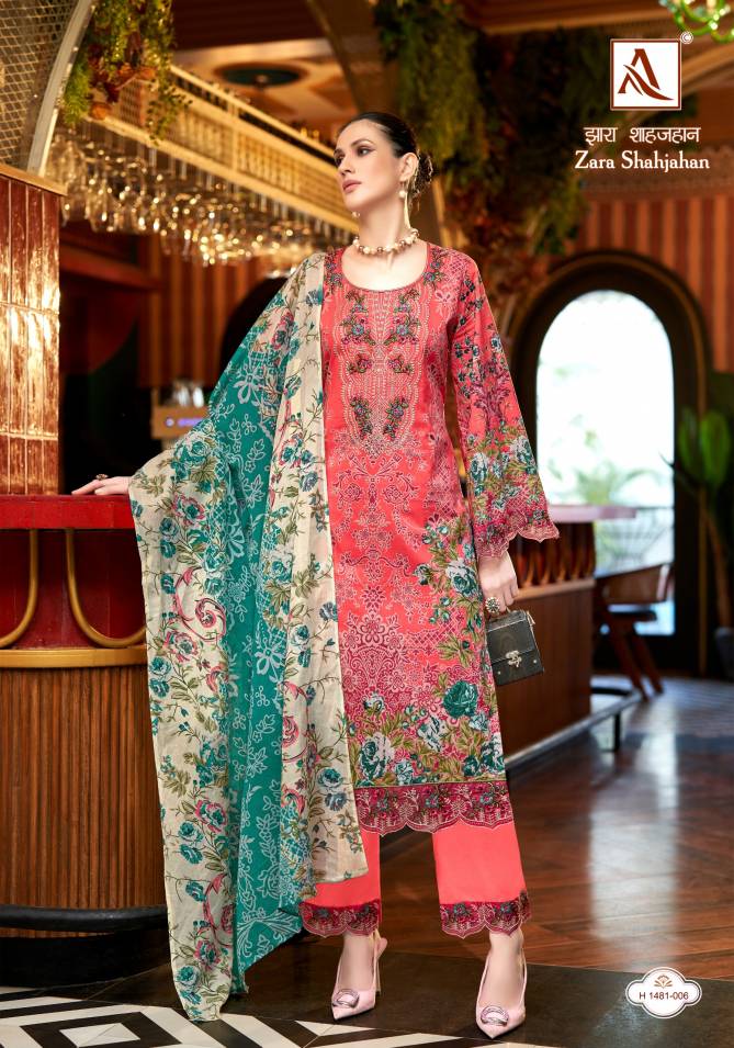 Zara Shahjahan By Alok Cotton Dress Material Wholesale Shop In Surat